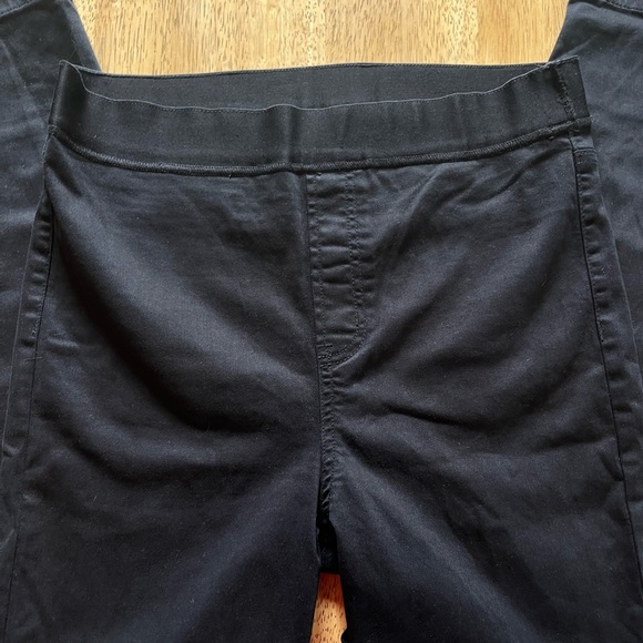 Buffalo David Bitton Women's Tencel Pull On Stretch Skinny Pants, Black L - Picture 5 of 9